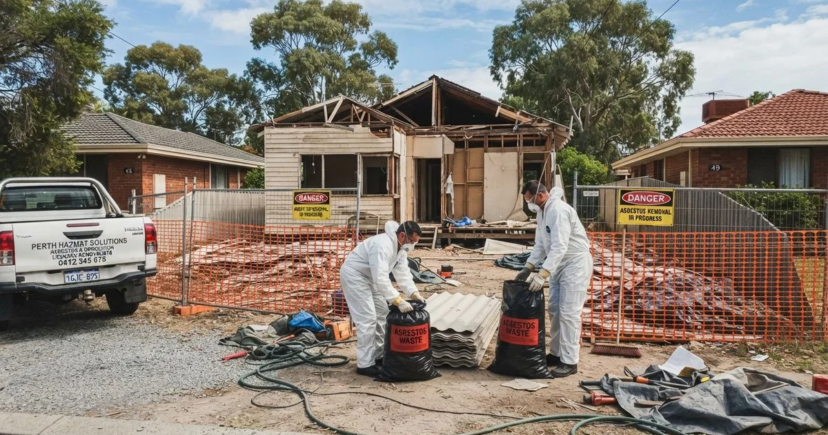 Asbestos and demolition safety when knocking down an older Perth home