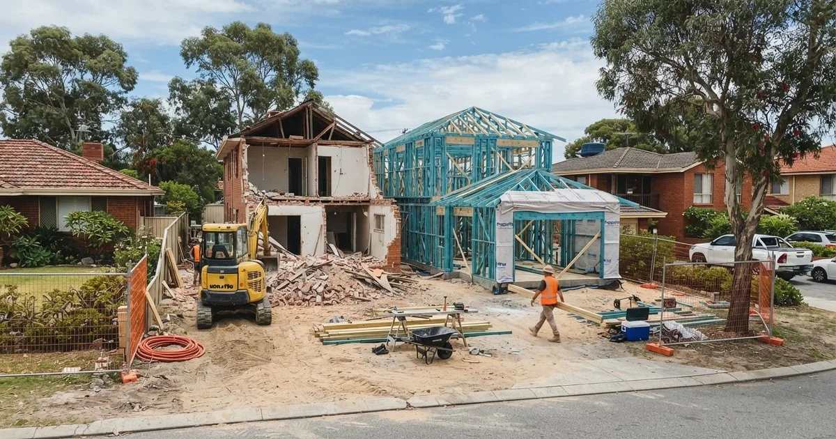 Knockdown rebuild in Perth: is it worth it and what is involved